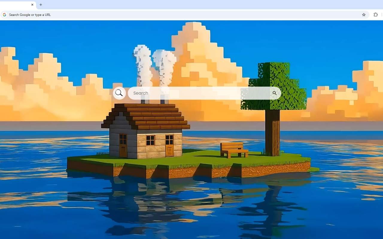Minecraft Island Live Wallpaper